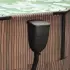 Marimex Florida Pool 3,05 × 0,91 m mit eingebautem Skimmer Teak 10340284