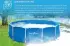 Marimex Florida Pool 3,05 × 0,91 m mit eingebautem Skimmer Teak 10340284
