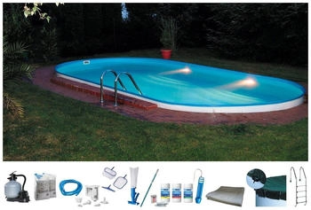 my POOL BWT PREMIUM (Komplett-Set 10-tlg) 360x737x150 cm blau