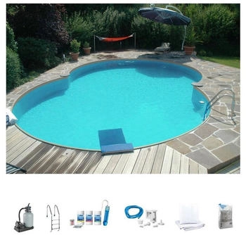 my POOL BWT LAGOON 2 (Komplett-Set 7-tlg) 360x625x150 cm