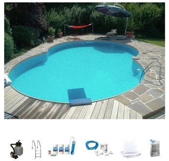 my POOL BWT LAGOON 2 (Komplett-Set 7-tlg) 320x525x150 cm
