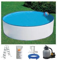 KONIFERA Rundpool "USEDOM 2" H&ouml;he 90 cm, in versch. Gr&ouml;&szlig;en erh&auml;ltlich