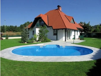 Trend-Pool Trend Pool Easy Change Tahiti Stahlwand-Pool 623x360x150cm oval Sandfilteranlage weiß