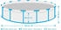 Marimex Florida Pool 3,66 x 0,99 m mit eingebautem Skimmer Teak 10340285