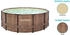 Marimex Florida Pool 3,66 x 0,99 m mit eingebautem Skimmer Teak 10340285