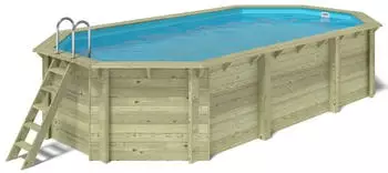 Altanka Pool NEMO 7.3x3.97x1.45 m hellblau auf Rahmen ohne Betonieren