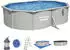 Bestway Hydrium Stahlwandpool Komplett-Set 500 x 366 x 122 cm oval