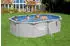 Bestway Hydrium Stahlwandpool Komplett-Set 500 x 366 x 122 cm oval
