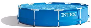 Intex MetallFrame Pool-Set mit Filterpumpe 305x76cm (28202GS)