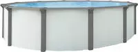 KWAD Rundpool "Green line Evolution" 4,6x1,32 white- design Folie in blau, sand oder