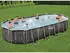 Bestway Swimmingpool Set Oval 7,32x3,66x1,22 m