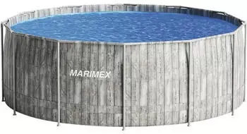 Marimex Framepool rund 366 x 122 cm grau inkl. Skimmer