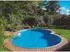 planet pool Cannes 625x360x150cm Stahl 0,8mm weiß Folie 0,6mm blau Einhängebiese