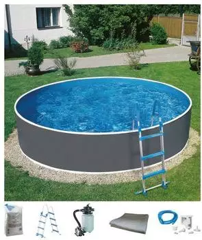 my POOL BWT HYPE 4 Rundpool grau &Oslash;460cm H:110cm (96900530-0)