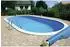 planet pool Fidschi 600x320x150cm Stahl 0,8 mm weiß Folie 0,6 mm blau Einhängebiese