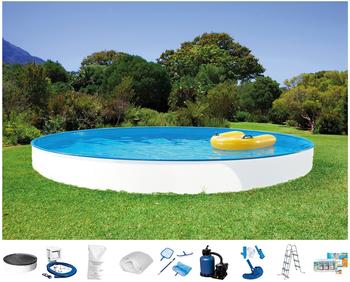 Clear Pool Rundpool Standard + SF128 Ø 450 x 120 cm (Set 10-teilig)