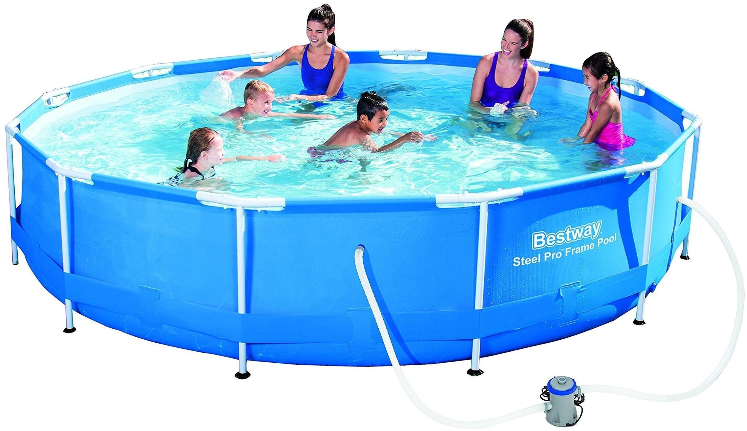 Bestway Steel Pro Max Frame PoolSet 366 x 76 cm mit Kartuschenfilter