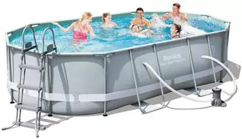Bestway Power Steel Frame Pool 488x305x107cm (mit Kartuschenfilter) (56448)