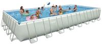Intex Pools Intex Ultra Frame-Pool Quadra II 732 x 366 x 132 cm mit Sandfilter (28362)