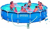 INTEX 28202GN MetallFramePool-Set mit GS-Pumpe