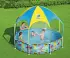 Bestway Kinderpool Splash in Shad 244 x 51 cm blau (56432)