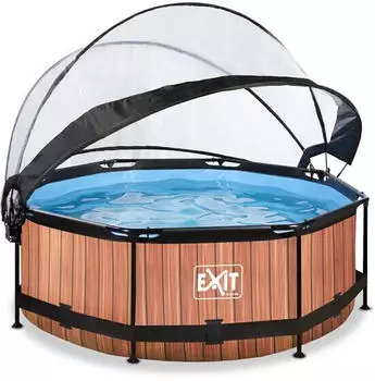 Dutch Toys Group B.V. Exit Toys Rahmenpool ø 244 x 76 cm Wood (30.32.08.10)