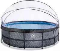 EXIT Framepool "inkl. multifunktionaler Abdeckung & W&auml;rmepumpe" &Oslash;xH: 488x122...
