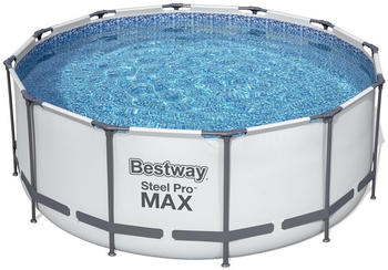 Bestway Ersatzpool Steel Pro MAX Frame Pool 366x122cm ohne Zubehör rund weiß