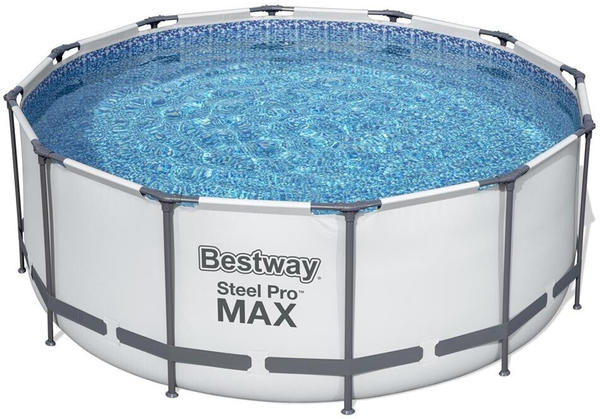 Bestway Ersatzpool Steel Pro MAX Frame Pool 366x122cm ohne Zubehör rund weiß