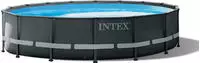 INTEX Ultra XTR Frame Swimmingpool-Set Rund 488 x 122 cm 26326GN