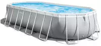 INTEX 3202763, INTEX Pool-Set Prism Frame Oval 610x305x122 cm 26798GN