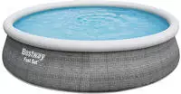 Bestway POOLSET Blau, Grau, Wei&szlig; 107 cm
