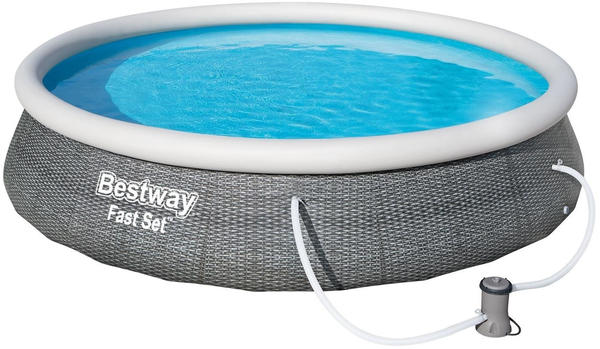 Bestway Fast Set Pool-Set 396 x 84 cm mit Filterpumpe (57376)