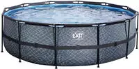 EXIT Framepool "inkl. Sicherheitsleiter" &Oslash;xH: 450x122 cm, mit Kartuschenfilteranlage