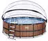 Exit Toys Rahmenpool mit Sandfilteranlage und Sonnendach Ø 450 x 122 cm (30.47.15)