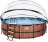 Exit Toys Rahmenpool mit Sandfilteranlage und Sonnendach Ø 450 x 122 cm (30.47.15)