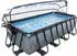 Premium grau (30.57.42.00): Exit Toys Rahmenpool 400 x 200 x 100 cm mit Sandfilteranlage (30.57.42)