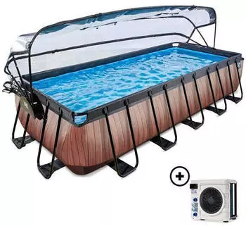 Exit Toys Rahmenpool 540x250x122cm braun (30.67.53.10)