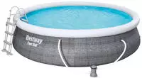 Bestway - Fast Set Pool + Filterpumpe Schwimmbecken Planschbecken Familienpool