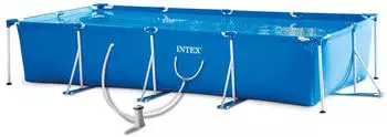 Intex Metal Frame Pool Set 450 x 220 x 84 cm (28274GN) Intex Metal Frame Pool Set 450 x 220 x 84 cm (28274GN)