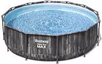 Bestway 5614X, BESTWAY Pool STEEL PRO MAX 366x100 cm + Zubeh&ouml;r Blau