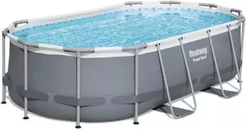 Bestway Power Steel Oval Pool Set 427x250x100cm (56620_21)