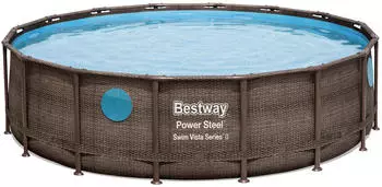 Bestway Power Steel Swim Vista Series II Frame Pool 488 x 122 cm (56725_21)