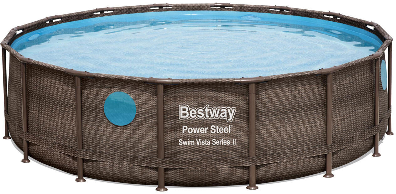 Bestway Power Steel Swim Vista Series Frame Pool 488 x 122 cm (56725_21
