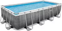 Bestway Power Steel Swimmingpool-Set Rechteckig 488x244x122 cm