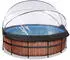 Exit Toys Rahmenpool Premium Ø 427 x 122 cm mit Sandfilteranlage (30.67.14)