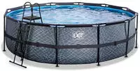 EXIT Framepool "inkl. Sicherheitsleiter" &Oslash;xH: 488x122 cm, mit Kartuschenfilteranlage