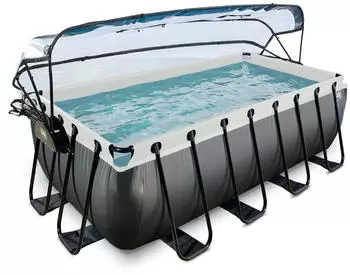 Exit Toys Premium 400 x 200 x 122 cm mit Sandfilteranlage grau (30.47.42.00)