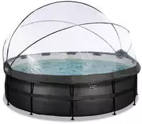 EXIT Framepool "inkl. multifunktionaler Poolabdeckung & W&auml;rmepumpe" &Oslash;xH:...