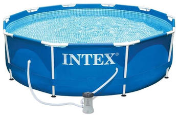 Intex Metal-Frame Pool 305x76cm mit Schwimmring und Ball (28202)